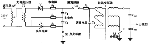 操作波试验接线图