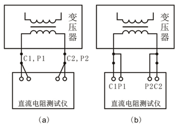 接线的比较示意图