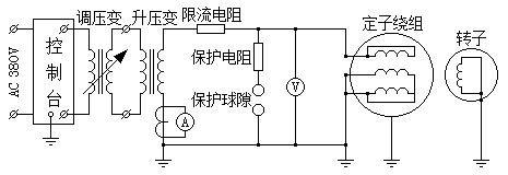 常规交流耐压试验接线图