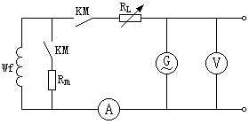 直流发电机空载试验接线