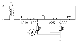 电流互感器温升试验接线图