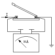 短路开关和微安表的接线