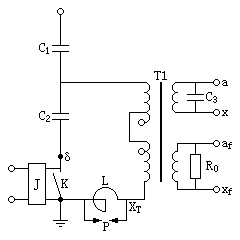 电容式电压互感器结构原理图