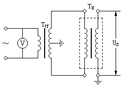 单相变压器试验接线图