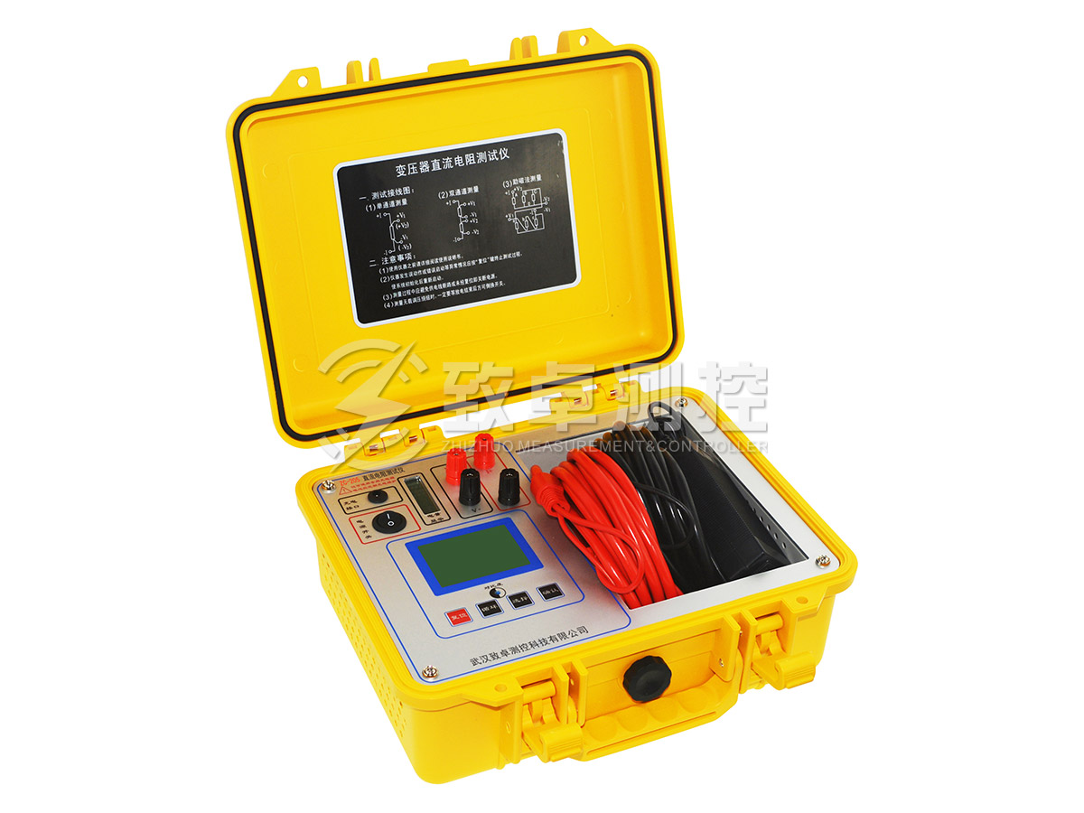 ZC-205B直流电阻测试仪左视图